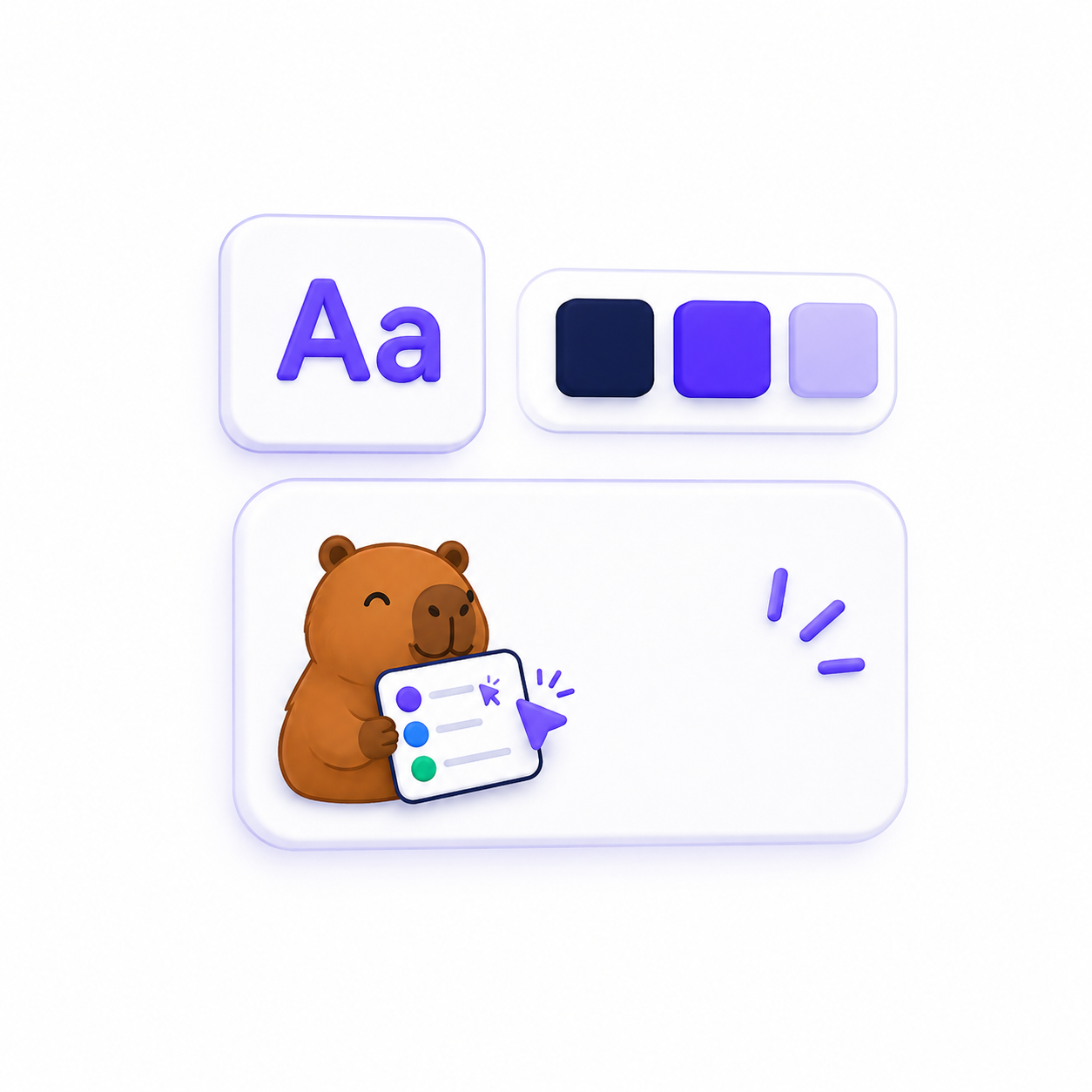 Brand kit feature card